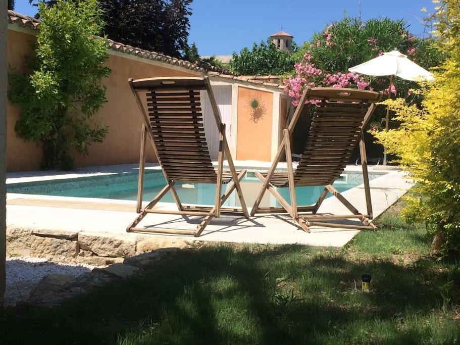 Belle Maison Provencale Au Pied Du Mont Ventoux Caromb Esterno foto